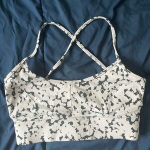 Varley Black and Gray Patterned Activewear